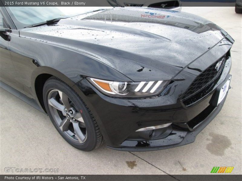 Black / Ebony 2015 Ford Mustang V6 Coupe