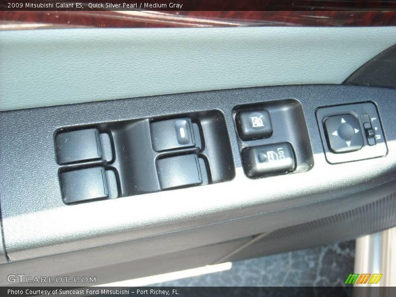 Quick Silver Pearl / Medium Gray 2009 Mitsubishi Galant ES