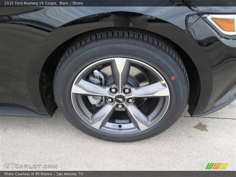 Black / Ebony 2015 Ford Mustang V6 Coupe