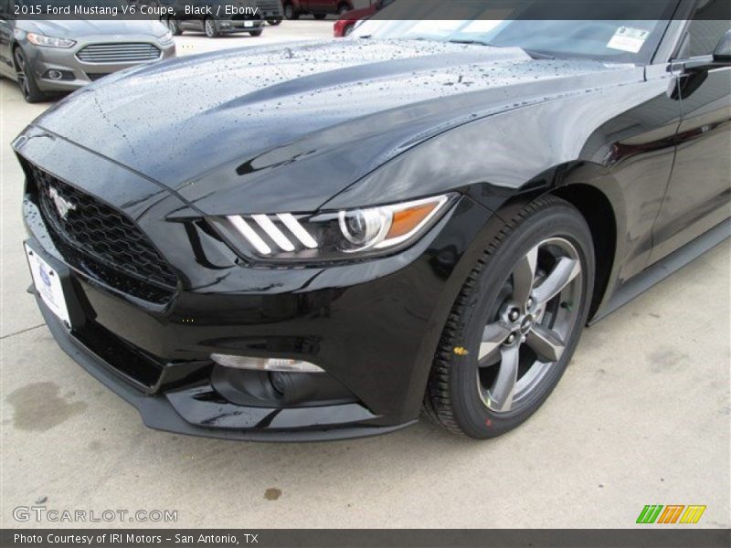 Black / Ebony 2015 Ford Mustang V6 Coupe
