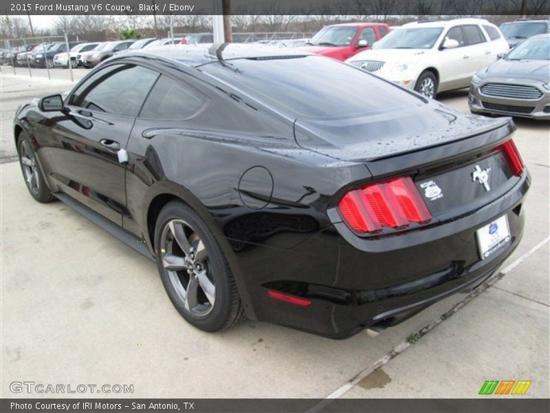 Black / Ebony 2015 Ford Mustang V6 Coupe