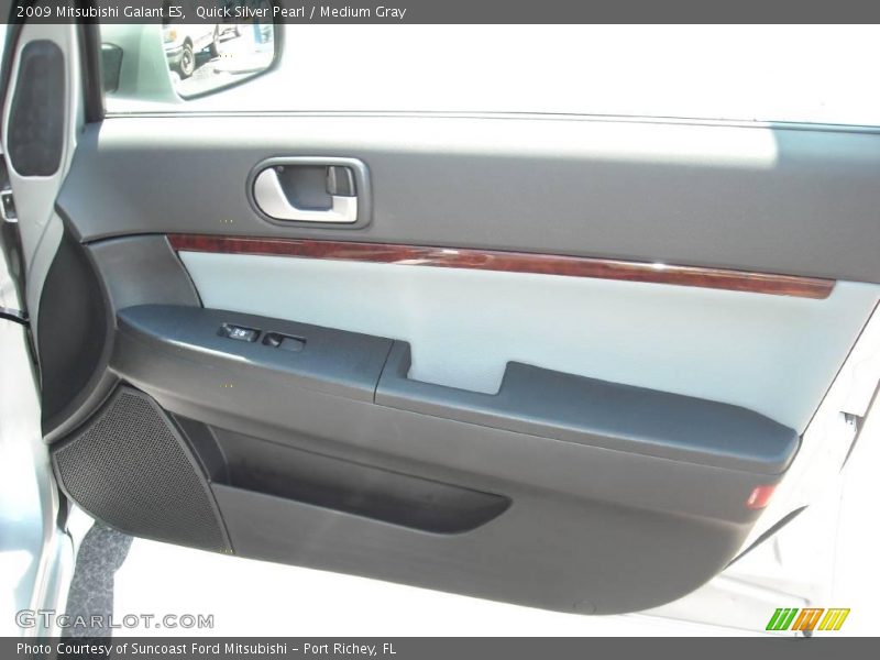 Quick Silver Pearl / Medium Gray 2009 Mitsubishi Galant ES
