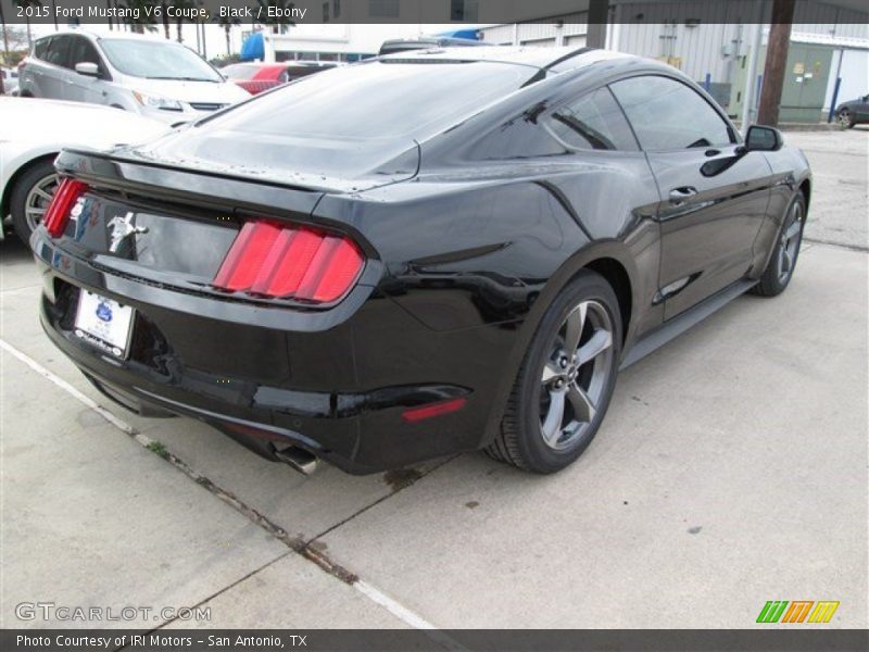 Black / Ebony 2015 Ford Mustang V6 Coupe