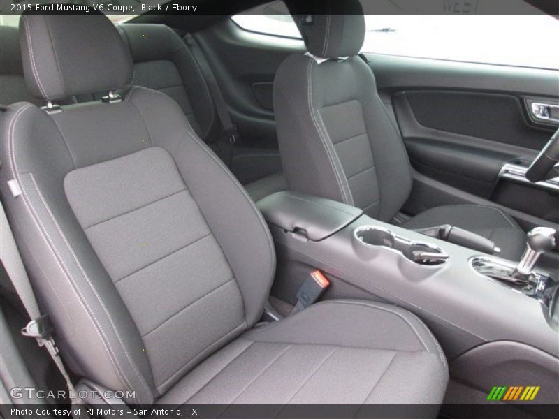 Black / Ebony 2015 Ford Mustang V6 Coupe