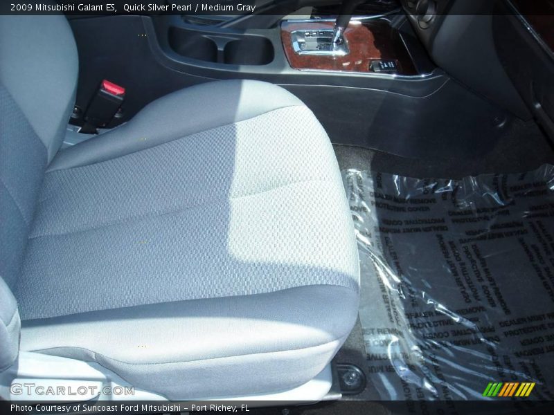 Quick Silver Pearl / Medium Gray 2009 Mitsubishi Galant ES