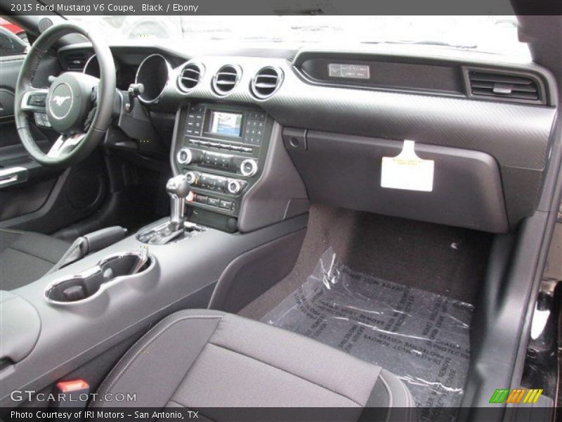 Black / Ebony 2015 Ford Mustang V6 Coupe