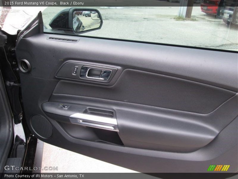 Black / Ebony 2015 Ford Mustang V6 Coupe