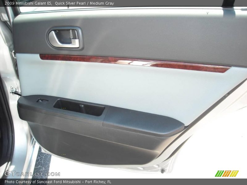 Quick Silver Pearl / Medium Gray 2009 Mitsubishi Galant ES