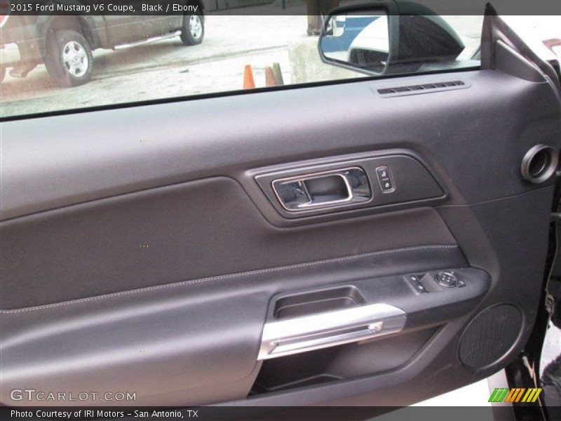 Black / Ebony 2015 Ford Mustang V6 Coupe