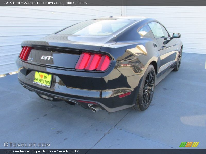 Black / Ebony 2015 Ford Mustang GT Premium Coupe