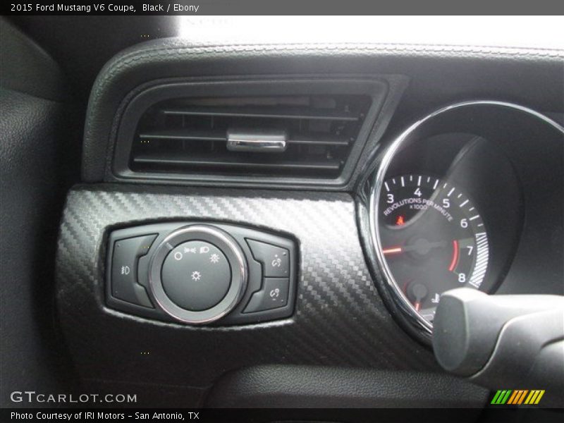 Black / Ebony 2015 Ford Mustang V6 Coupe
