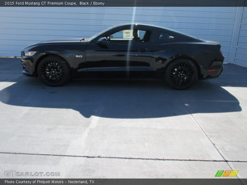 Black / Ebony 2015 Ford Mustang GT Premium Coupe