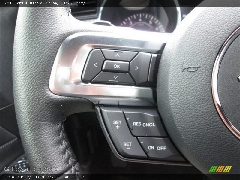 Black / Ebony 2015 Ford Mustang V6 Coupe