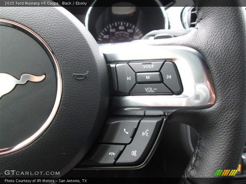 Black / Ebony 2015 Ford Mustang V6 Coupe