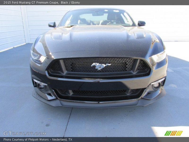 Black / Ebony 2015 Ford Mustang GT Premium Coupe