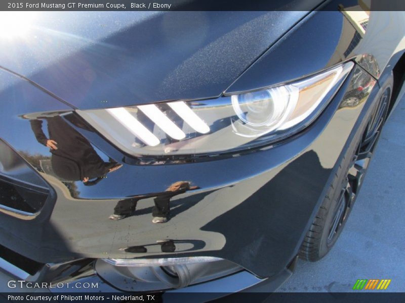 Black / Ebony 2015 Ford Mustang GT Premium Coupe