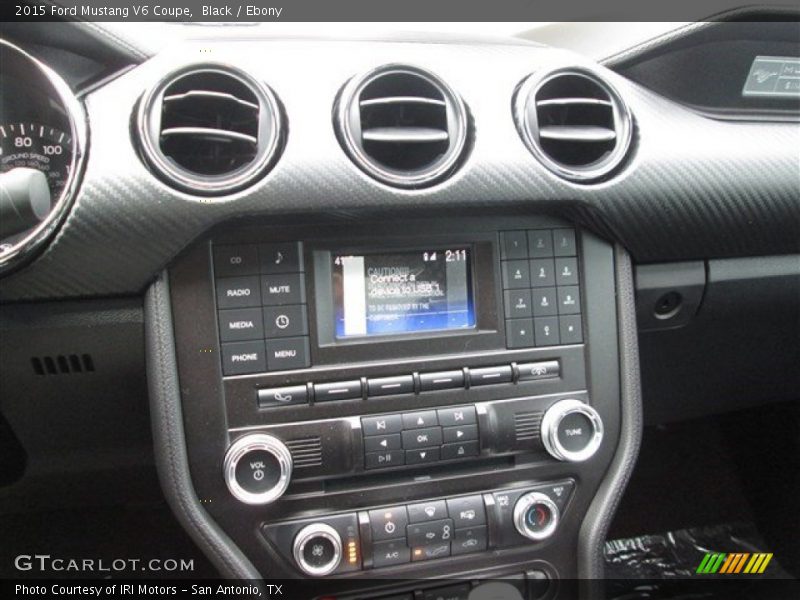 Black / Ebony 2015 Ford Mustang V6 Coupe
