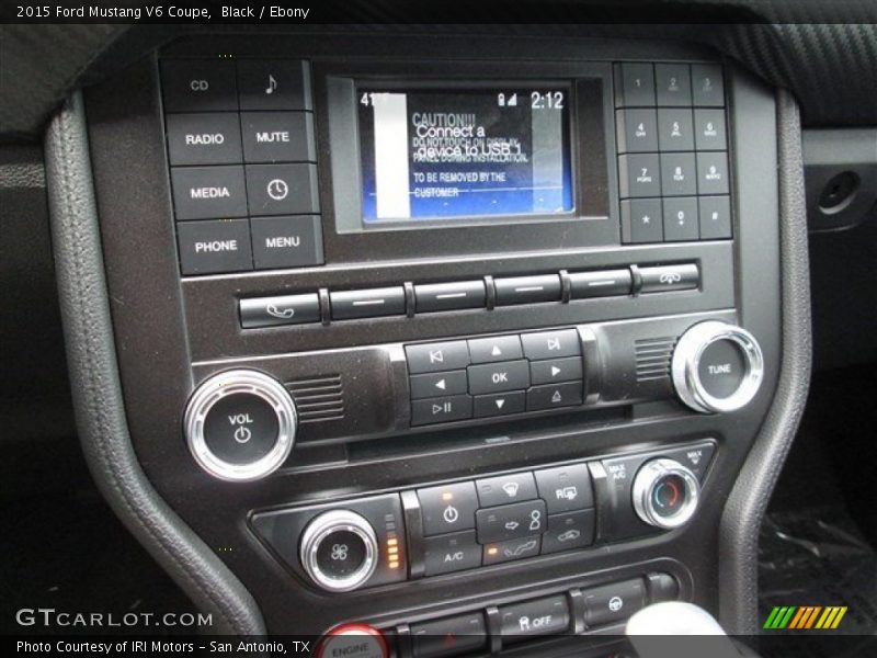 Black / Ebony 2015 Ford Mustang V6 Coupe