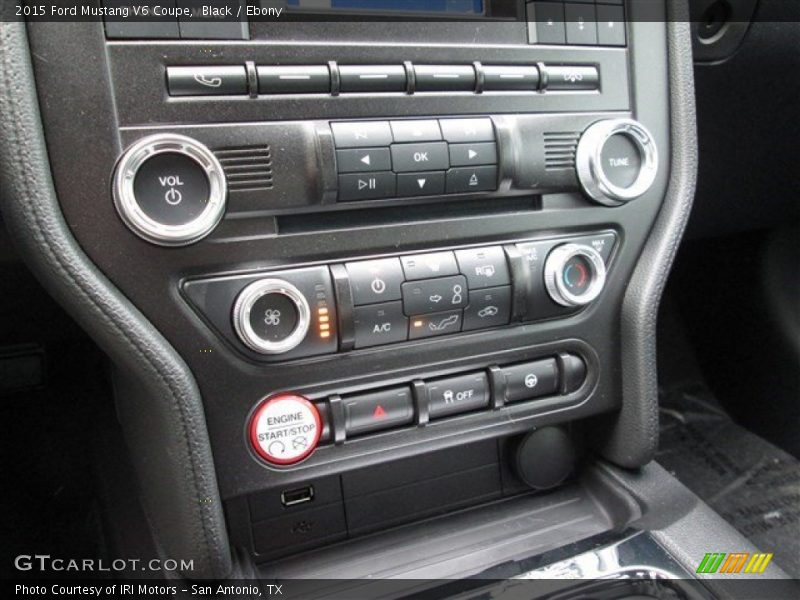 Black / Ebony 2015 Ford Mustang V6 Coupe