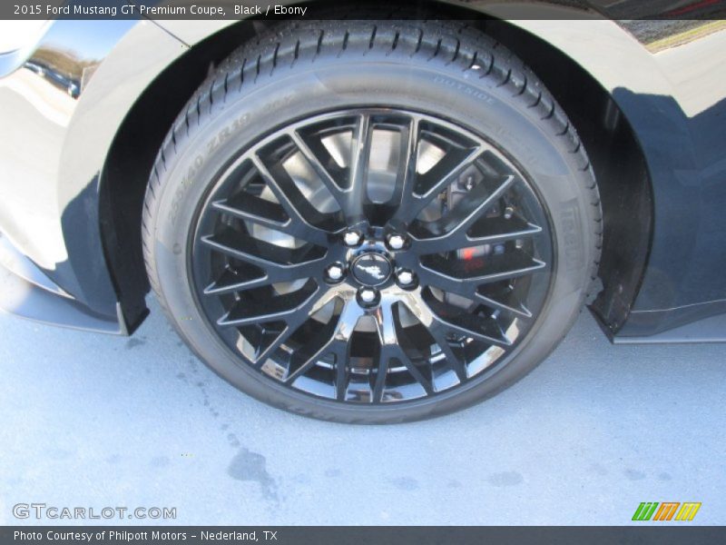 Black / Ebony 2015 Ford Mustang GT Premium Coupe