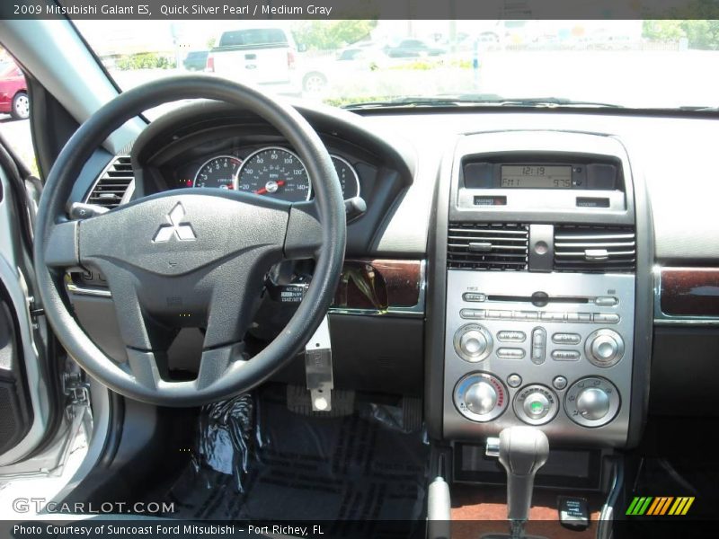 Quick Silver Pearl / Medium Gray 2009 Mitsubishi Galant ES