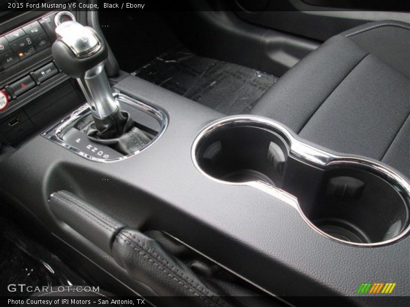 Black / Ebony 2015 Ford Mustang V6 Coupe