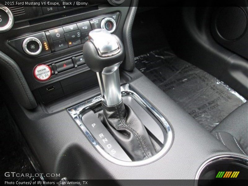 Black / Ebony 2015 Ford Mustang V6 Coupe