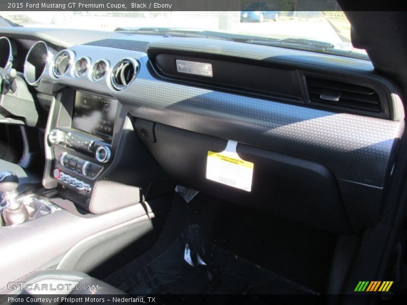 Black / Ebony 2015 Ford Mustang GT Premium Coupe