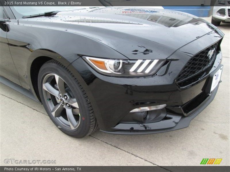 Black / Ebony 2015 Ford Mustang V6 Coupe
