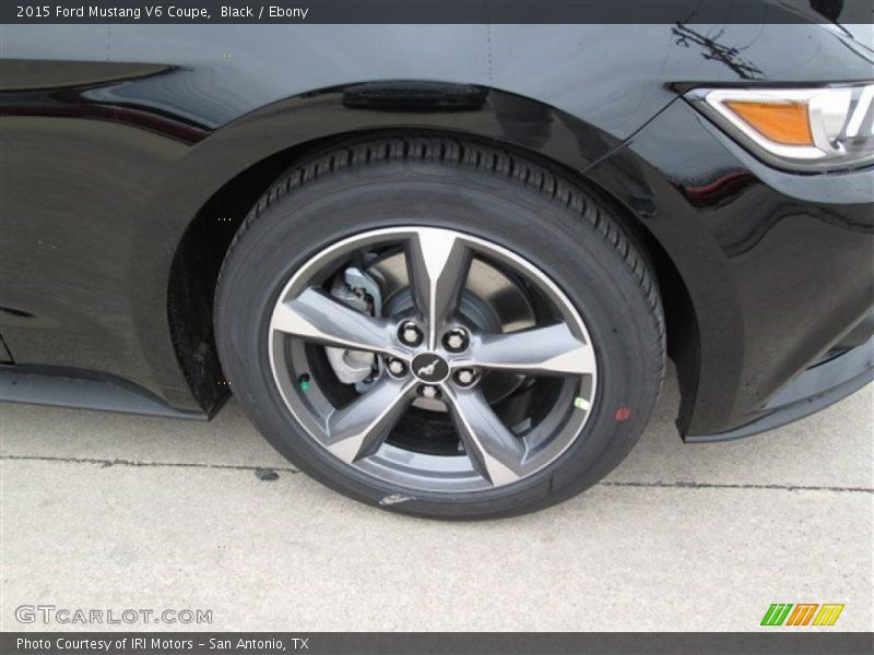 Black / Ebony 2015 Ford Mustang V6 Coupe
