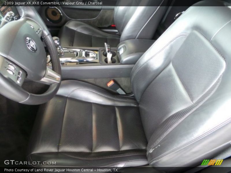 Vapour Grey / Charcoal 2009 Jaguar XK XK8 Convertible