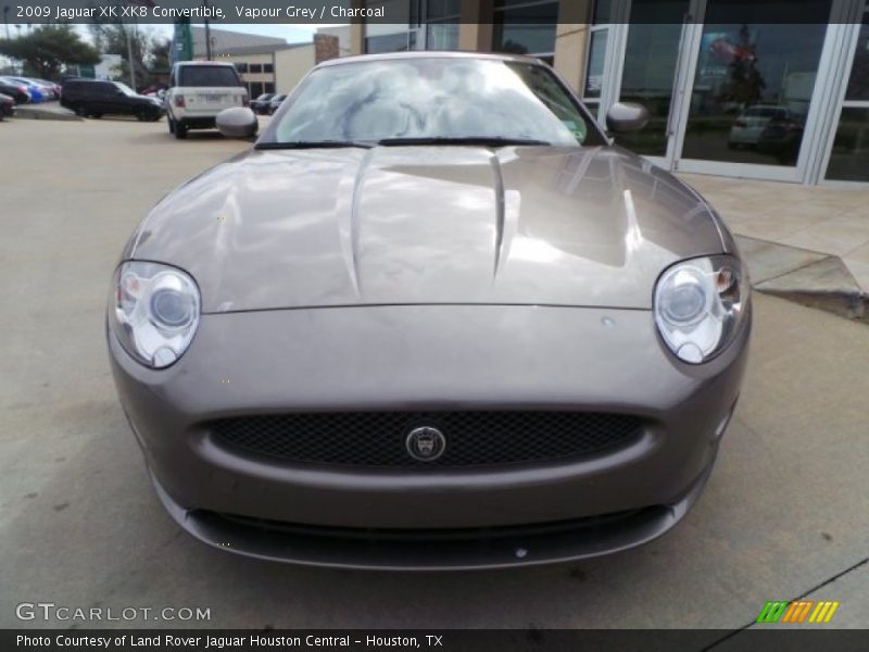 Vapour Grey / Charcoal 2009 Jaguar XK XK8 Convertible