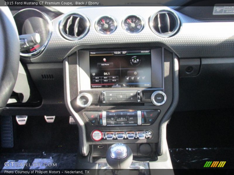 Black / Ebony 2015 Ford Mustang GT Premium Coupe