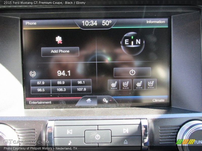 Black / Ebony 2015 Ford Mustang GT Premium Coupe