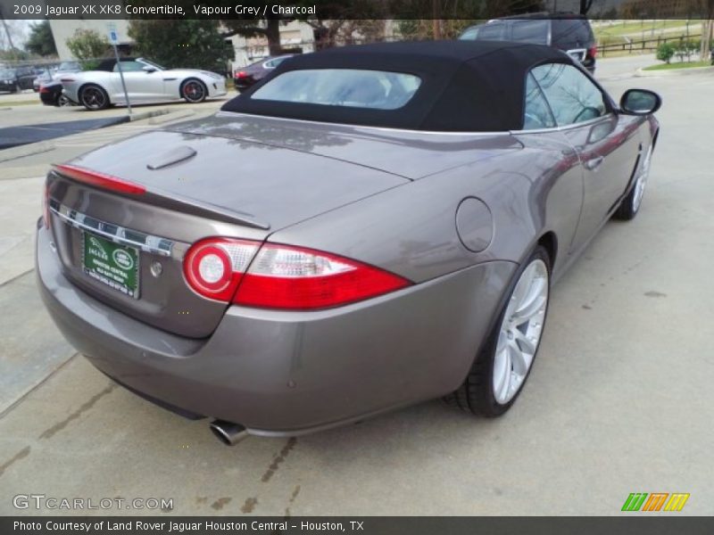 Vapour Grey / Charcoal 2009 Jaguar XK XK8 Convertible