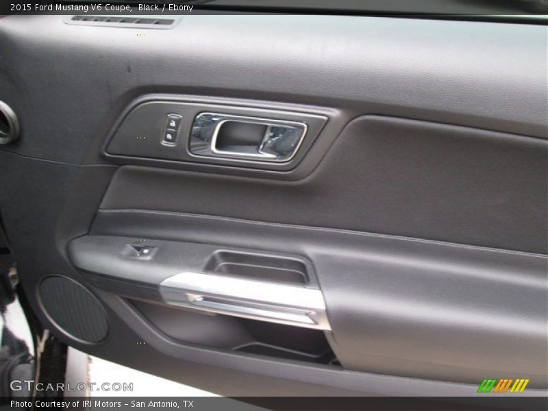Black / Ebony 2015 Ford Mustang V6 Coupe
