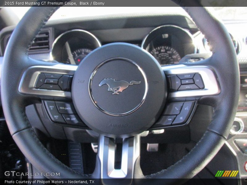 Black / Ebony 2015 Ford Mustang GT Premium Coupe