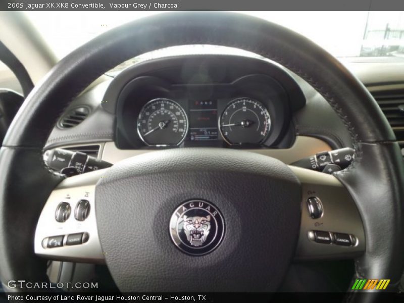 Vapour Grey / Charcoal 2009 Jaguar XK XK8 Convertible