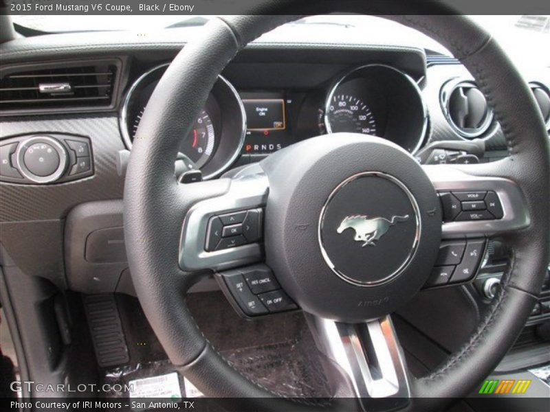 Black / Ebony 2015 Ford Mustang V6 Coupe