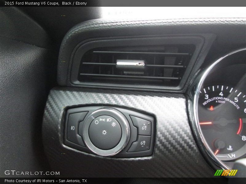 Black / Ebony 2015 Ford Mustang V6 Coupe