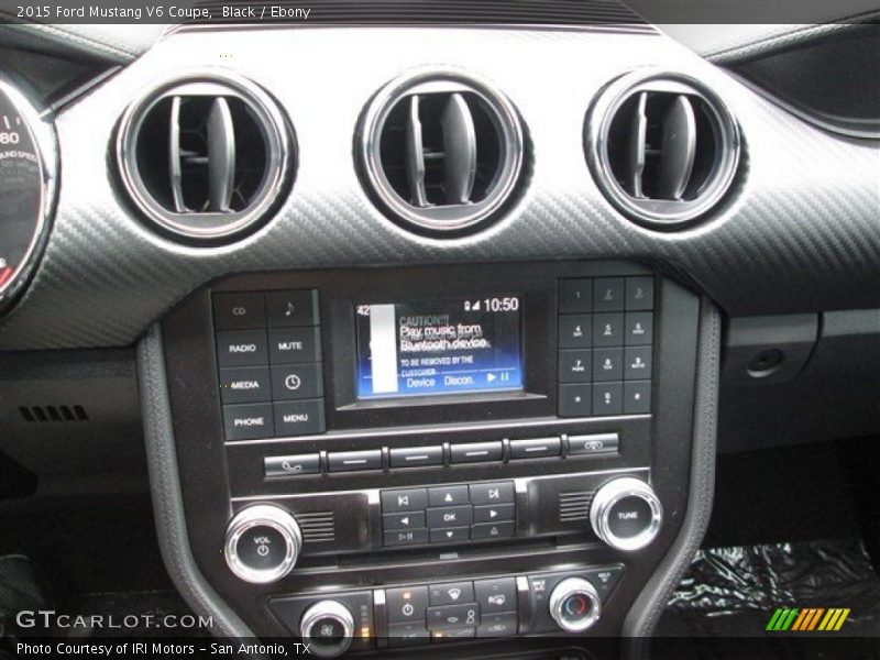 Black / Ebony 2015 Ford Mustang V6 Coupe