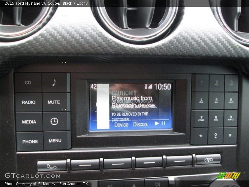 Black / Ebony 2015 Ford Mustang V6 Coupe