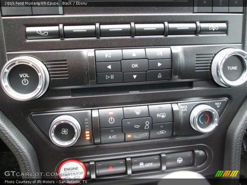 Black / Ebony 2015 Ford Mustang V6 Coupe