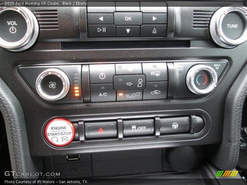 Black / Ebony 2015 Ford Mustang V6 Coupe