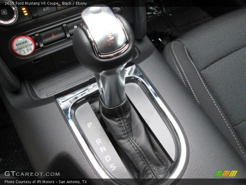 Black / Ebony 2015 Ford Mustang V6 Coupe