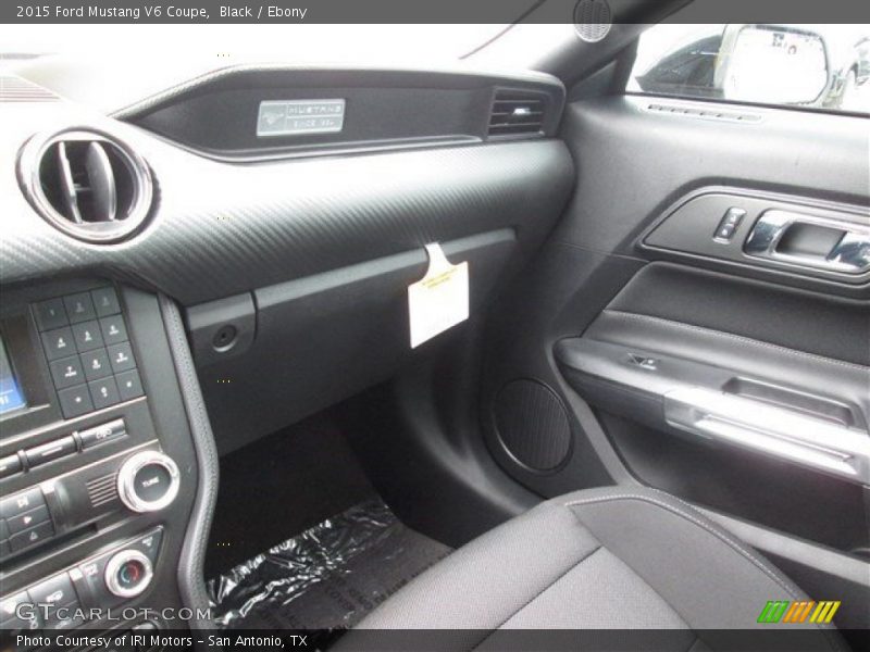 Black / Ebony 2015 Ford Mustang V6 Coupe