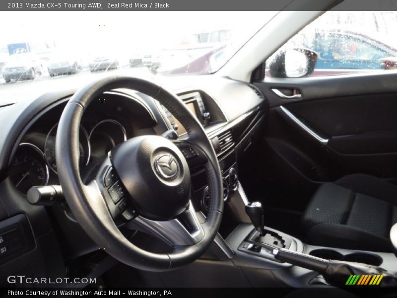 Zeal Red Mica / Black 2013 Mazda CX-5 Touring AWD