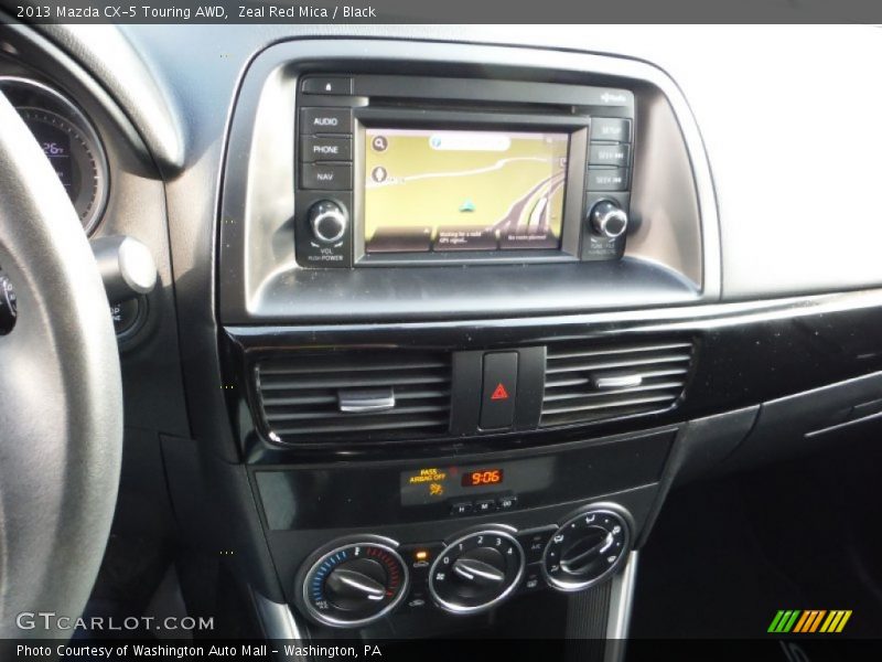 Zeal Red Mica / Black 2013 Mazda CX-5 Touring AWD