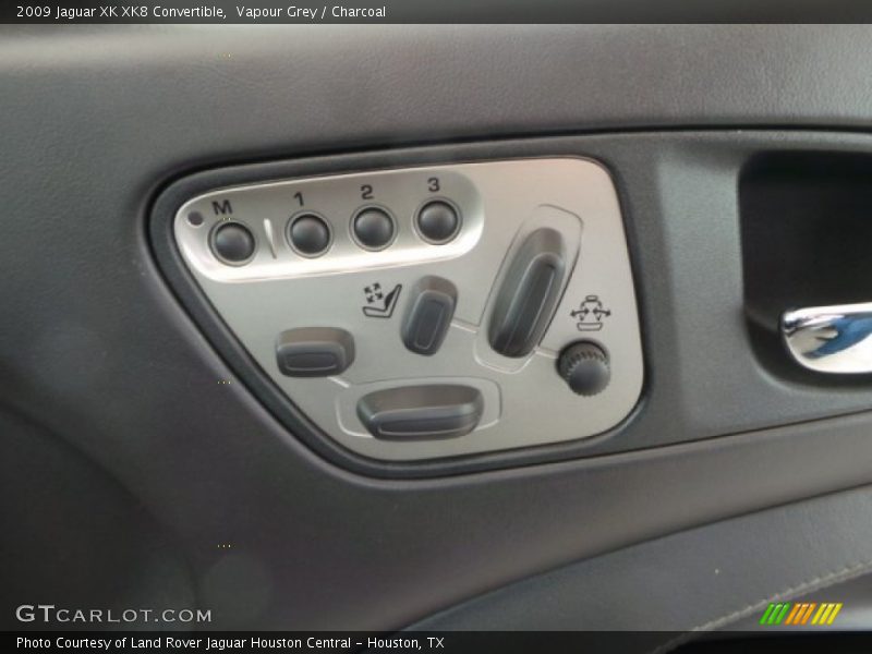 Vapour Grey / Charcoal 2009 Jaguar XK XK8 Convertible