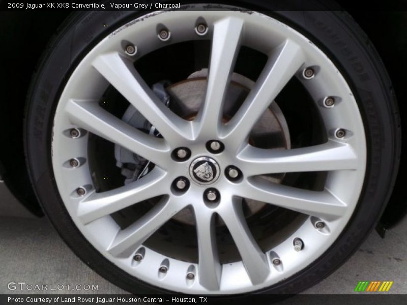 Vapour Grey / Charcoal 2009 Jaguar XK XK8 Convertible